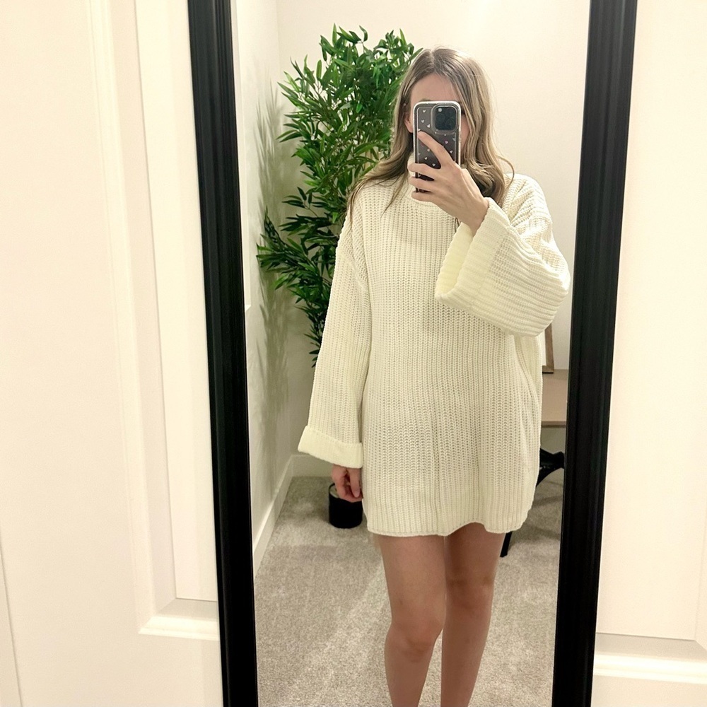 Commense Oversized Sweater Dress
